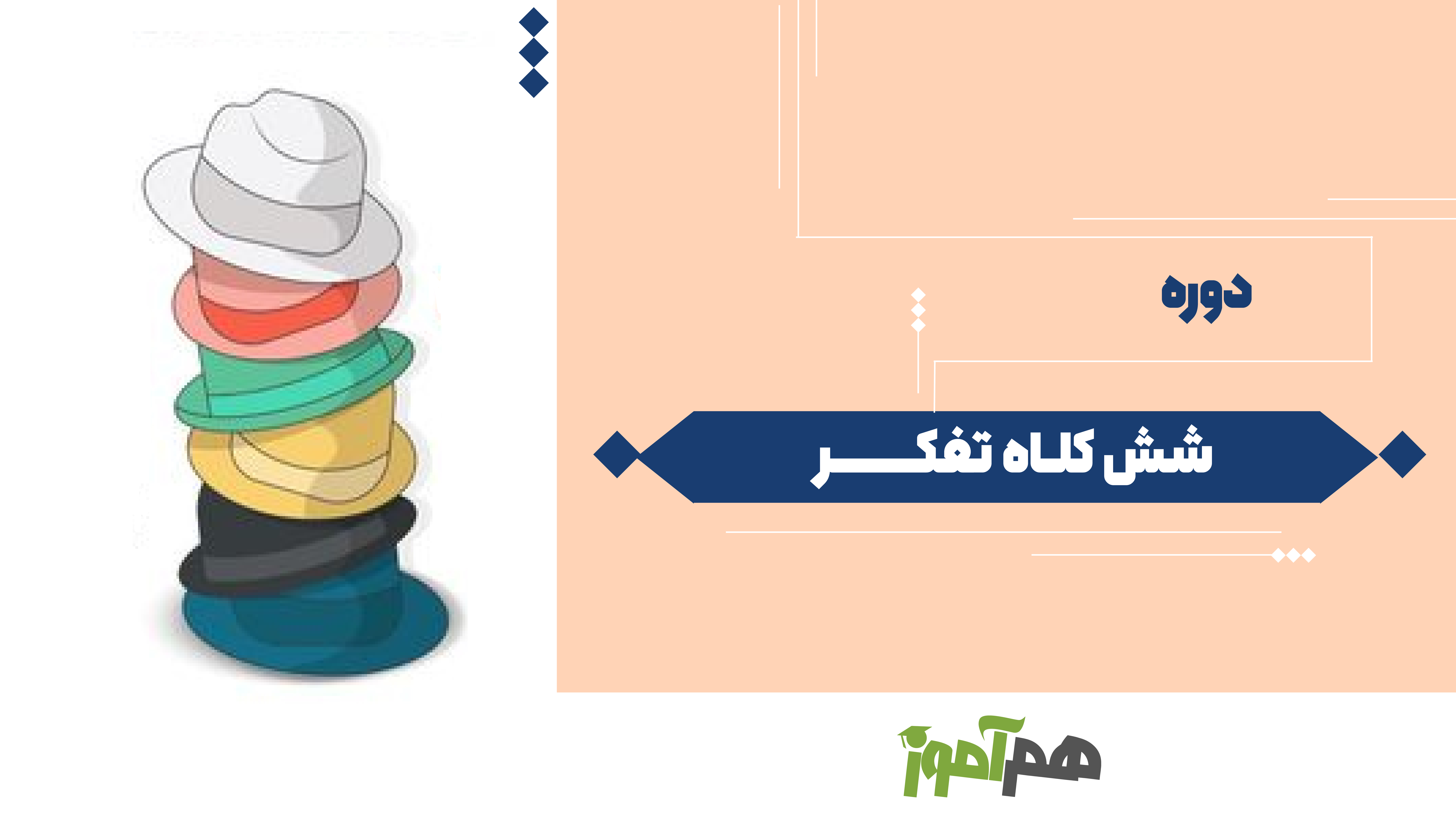 دوره شش کلاه تفکر